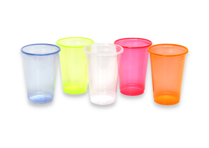 Copo 300ml neon cores