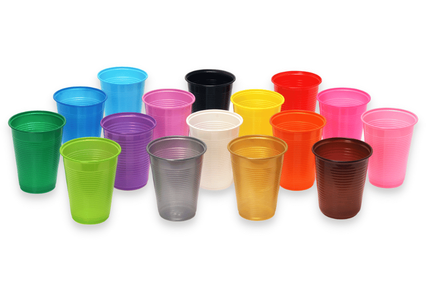Copos 200ml coloridos