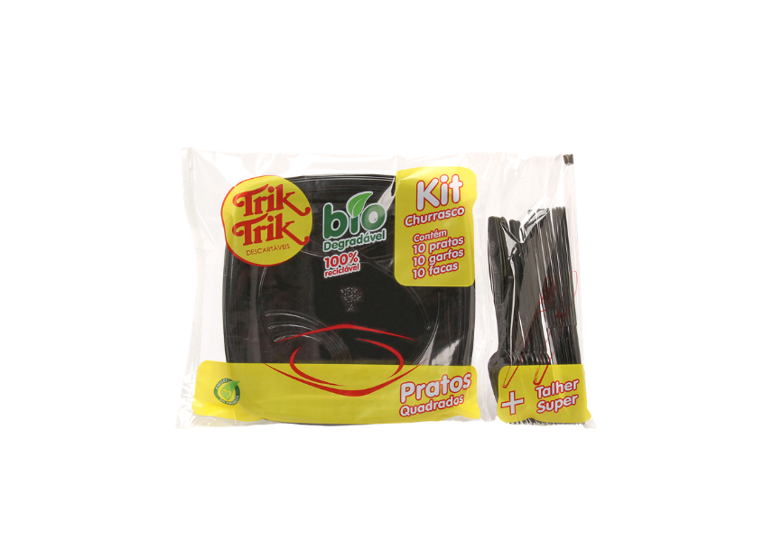 Kit churrasco embalagem
